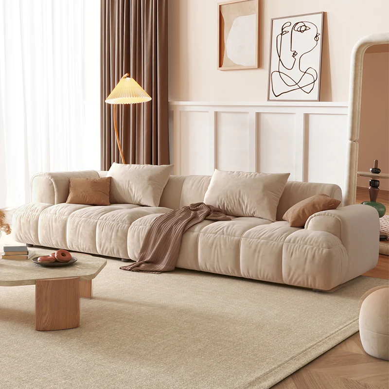10 Ide Dekorasi Ruang Tamu dengan Sofa Lantai, Cozy and Aesthetic