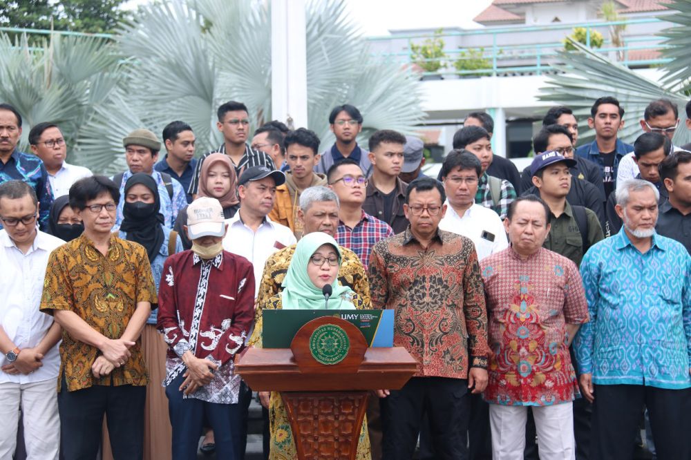 Susul UGM dan UII, UMY Kritik Pemerintahan Presiden Jokowi