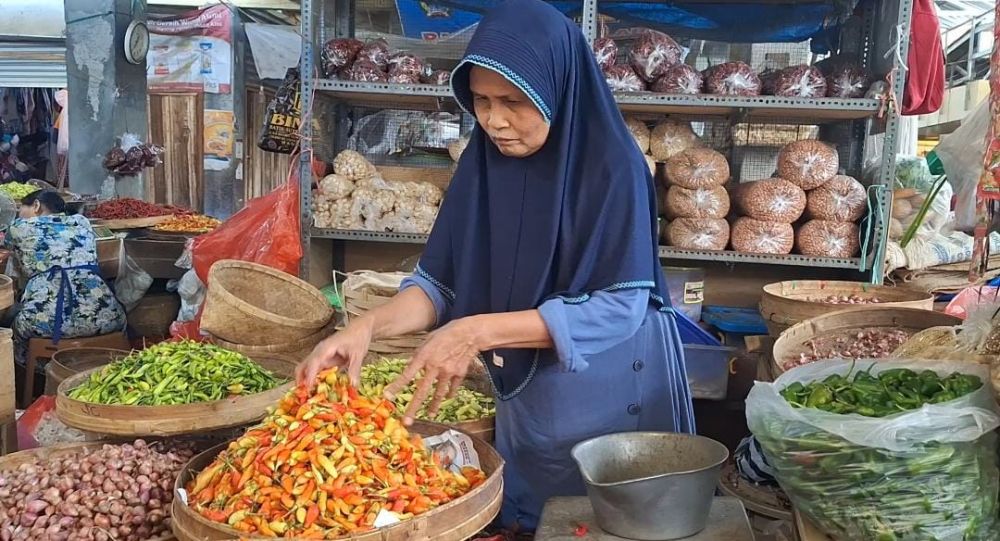 Harga Cabai di Pasar Magetan Naik, Hari Ini Tembus Rp70 ribu