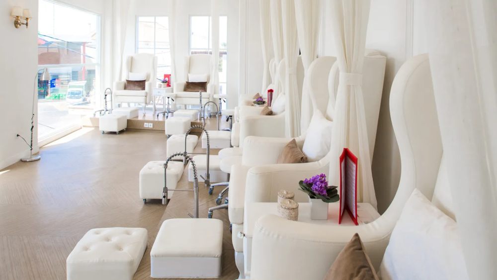 Stylish gel nail art