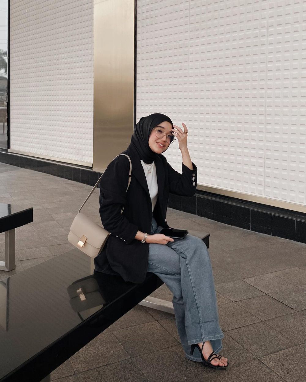 7 Ide Layering Style Ala Pamela Agatha Ootd Rapi Ke Tps