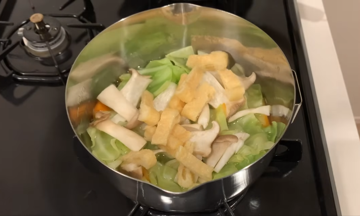 Resep Sesame Soy Milk Soup, Sup Jepang dengan Kuah Susu Kedelai