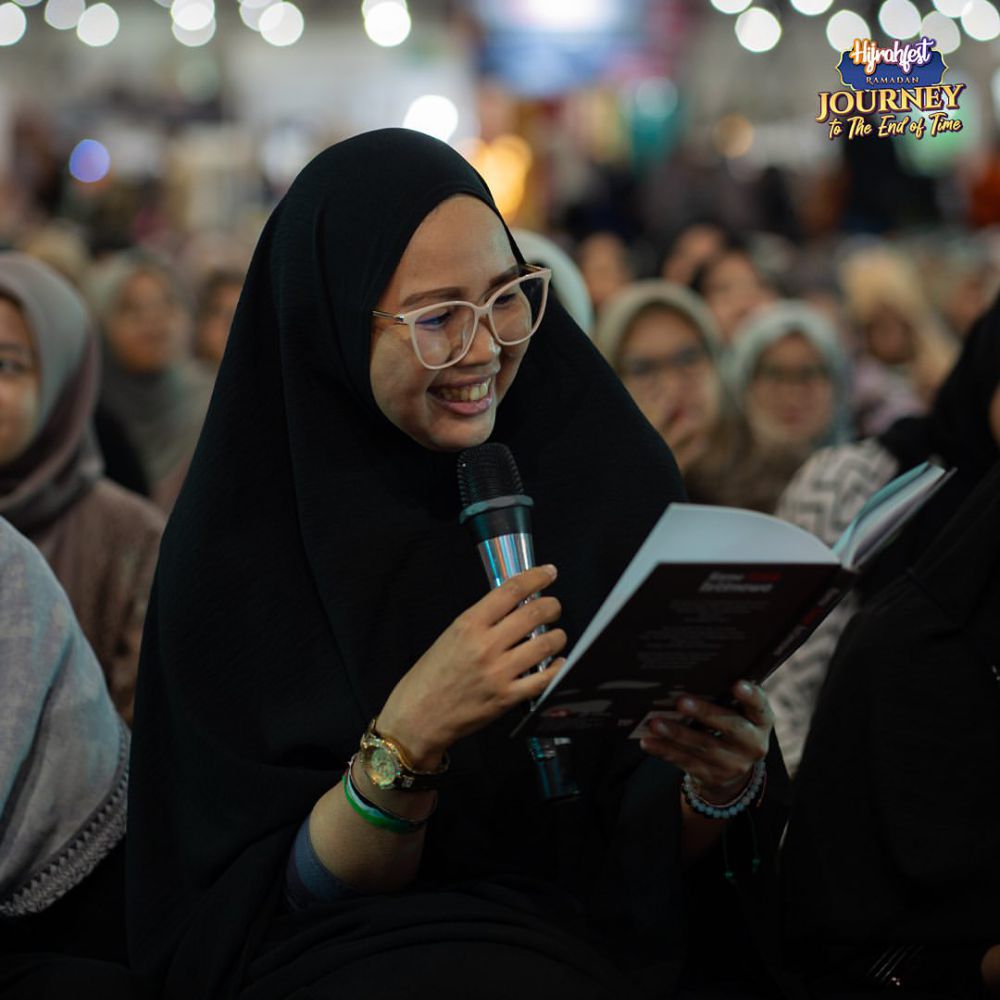 7 Potret Natasha Rizky di Acara Hijrah Festival Ramadan