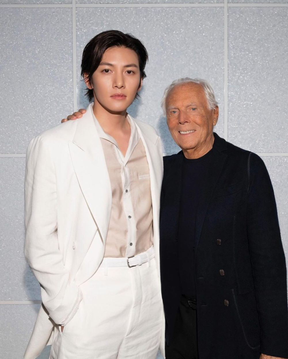 9 Potret Ji Chang Wook di Milan Fashion Week 2024