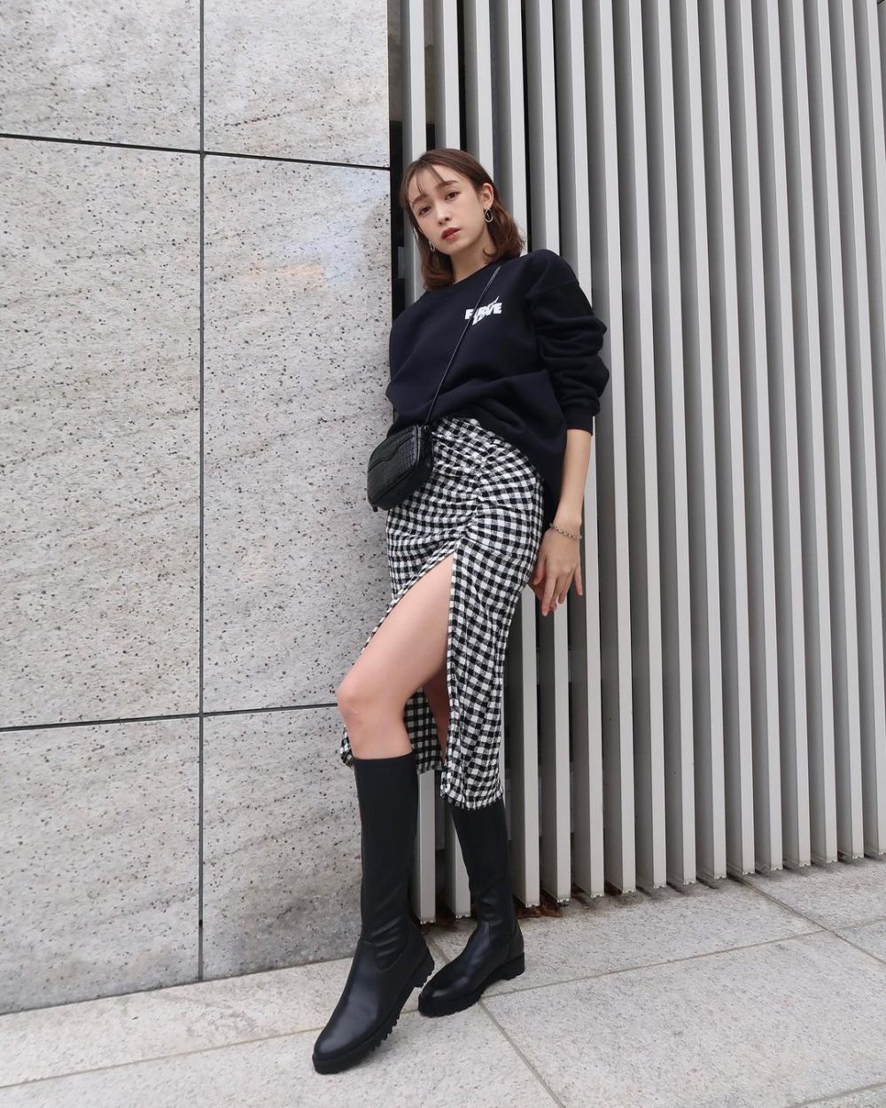 7 Ide Mix and Match Outfit ala Model Sachi Fujii, Gorgeous!