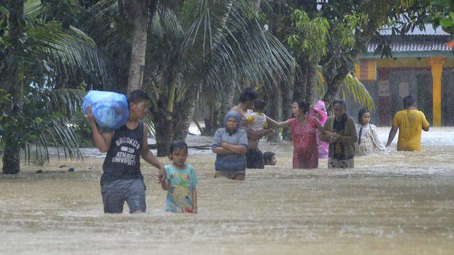 BMKG Keluarkan Peringatan Dini Cuaca Ekstrem Hujan Lebat di Lampung