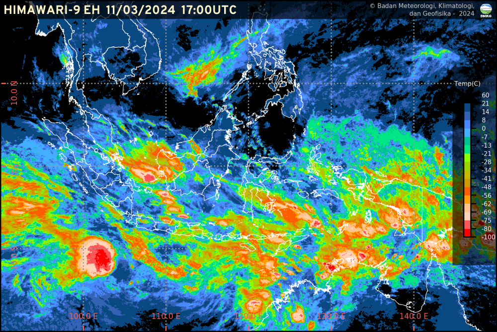 BMKG Keluarkan Peringatan Dini Cuaca Ekstrem Hujan Lebat di Lampung