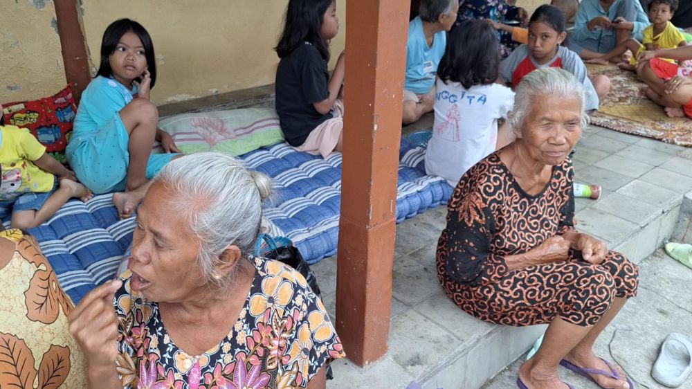 Bengawan Solo Meluap, 90 KK di Ngawi Mengungsi