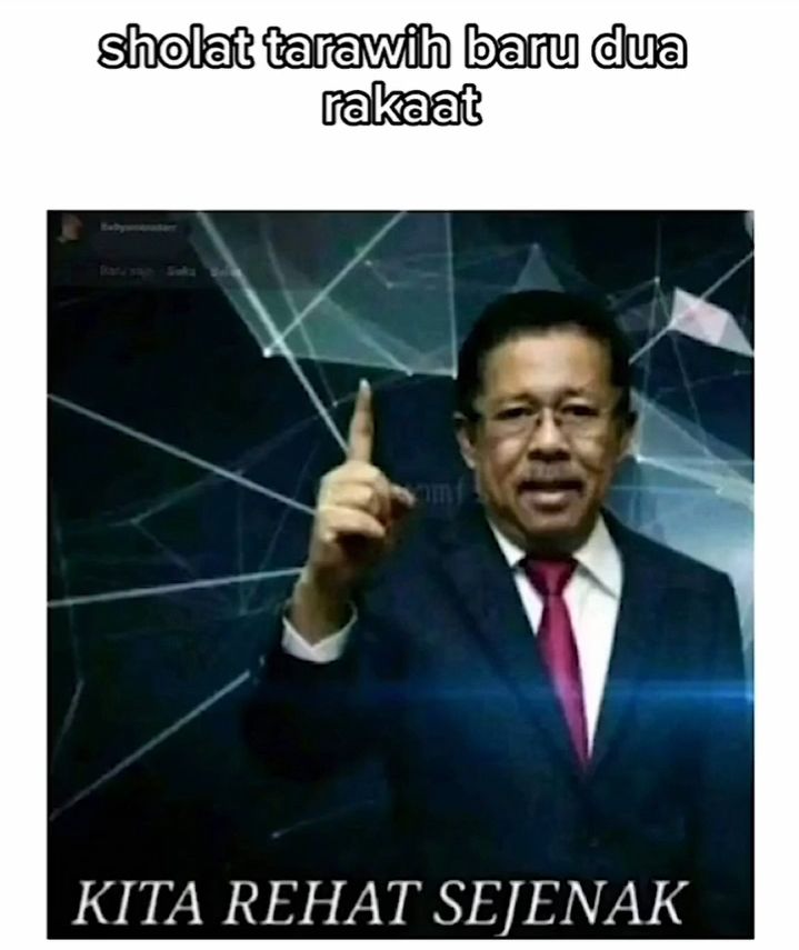 7 Meme Hitung Jumlah Rakaat Salat Tarawih, Ada yang Kilat?