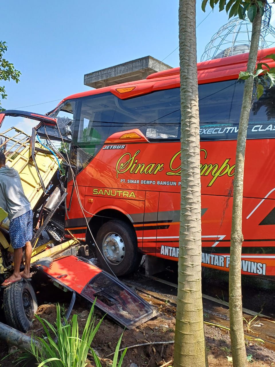 Kecelakaan Bus di Malang, 1 Orang Meninggal Dunia