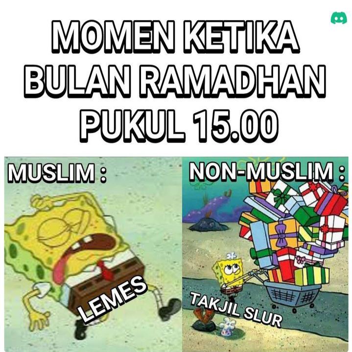 Masih Lanjut, 7 Meme Nonis Takjil War Saat Muslim Lengah