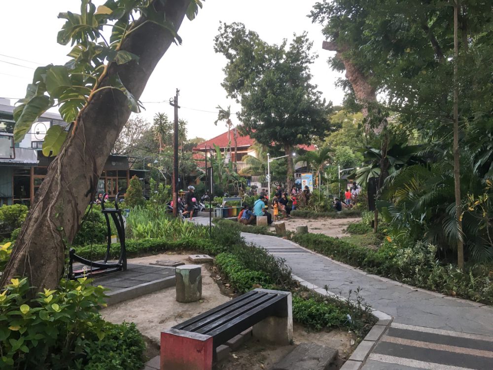 Taman Janggan Denpasar, Spot Bermain di Tengah Kota