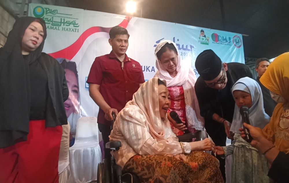 Sinta Wahid Bukber di Jombang, Sederhana Tanpa Sekat Agama
