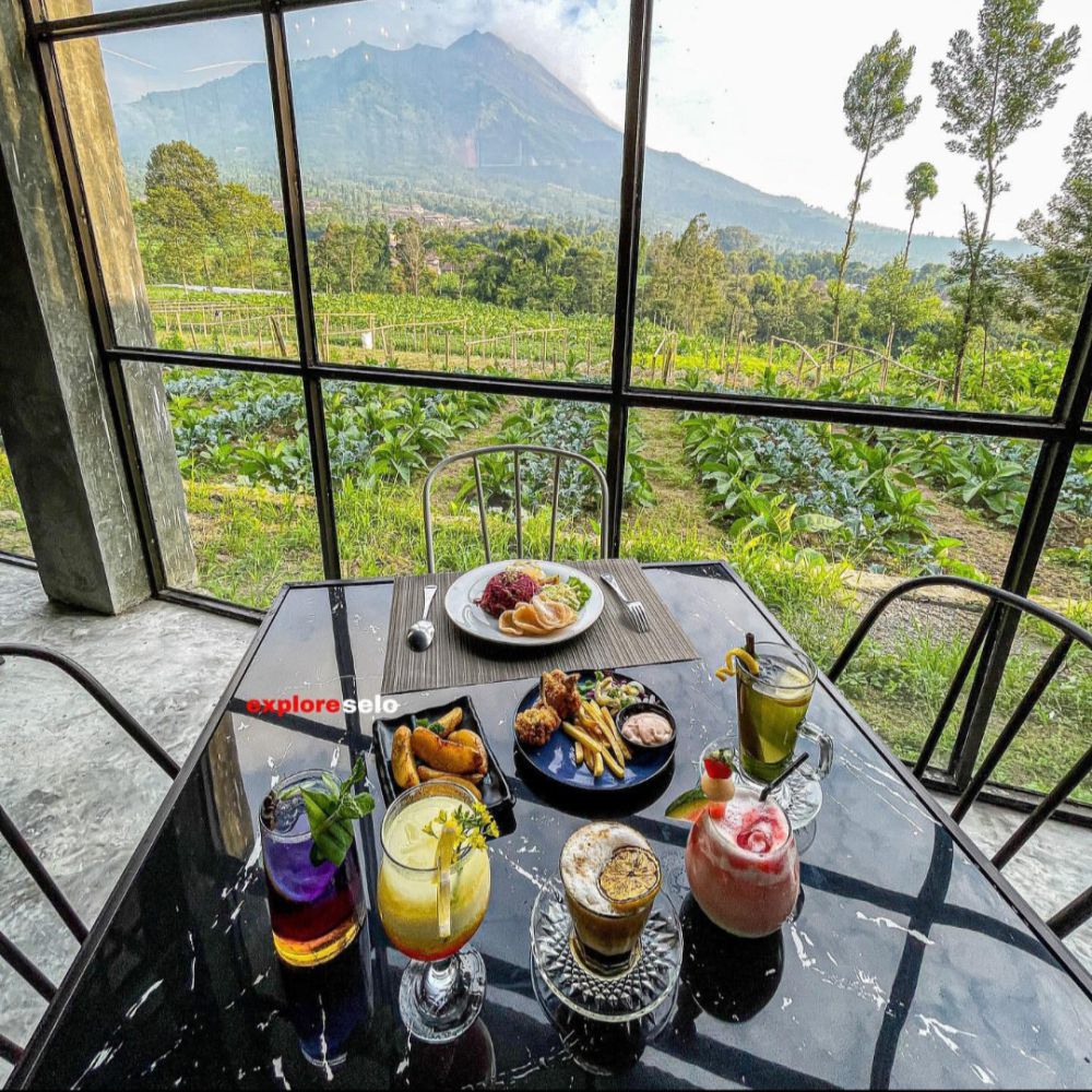 9 Info Deselokaton, Kafe di Boyolali View Merapi Merbabu