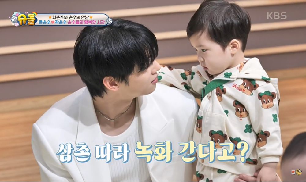 9 Moments Cha Eun Woo Raised Baby Eun Woo, Perfect To Be A Young Papa!