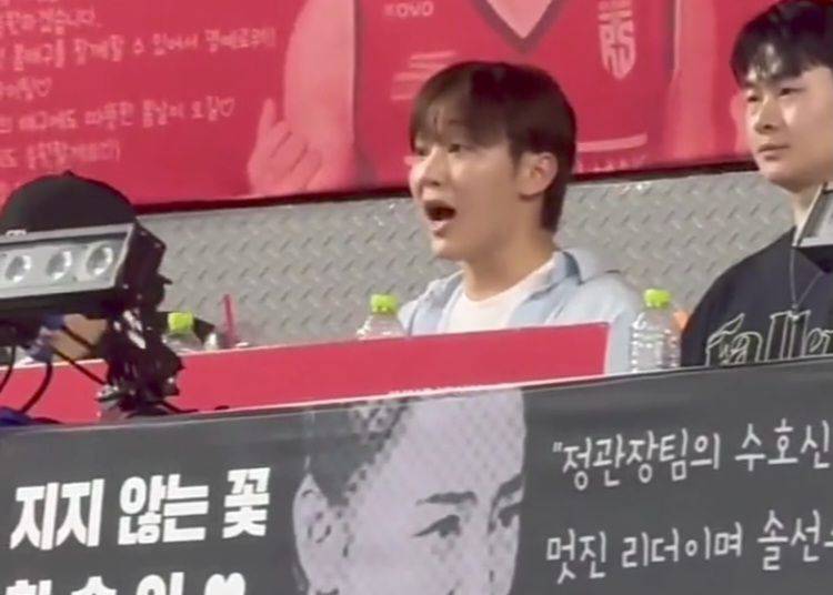 9 Portraits of SEVENTEEN's DK-Seungkwan Watching Red Sparks, Shouting Support for Mega