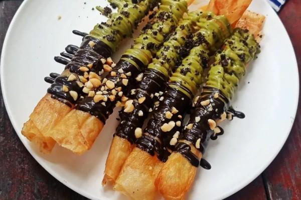 Resep Banana Roll