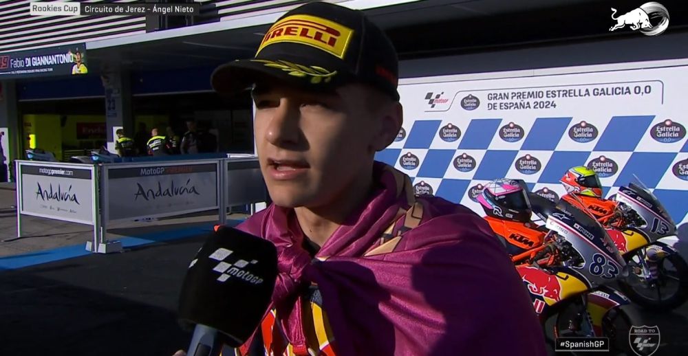 Alvaro Carpe Menang di Race Kedua Red Bull Rookies Cup Jerez 2024
