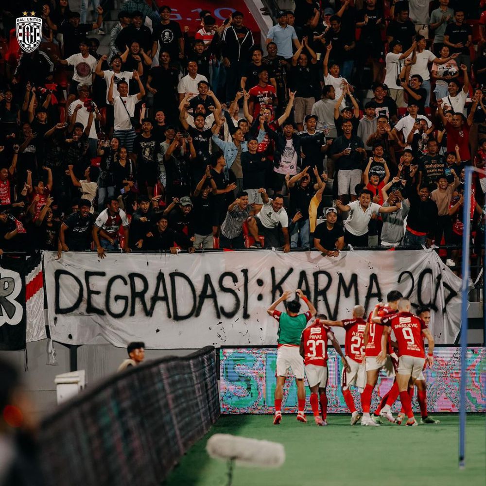 Bali United Menolak Karma Degradasi 7 Tahun Lalu