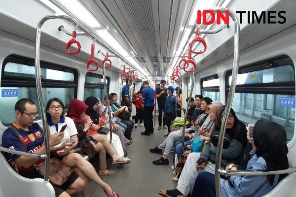 Imbas Blackout, LRT Palembang Batalkan 57 Perjalanan 