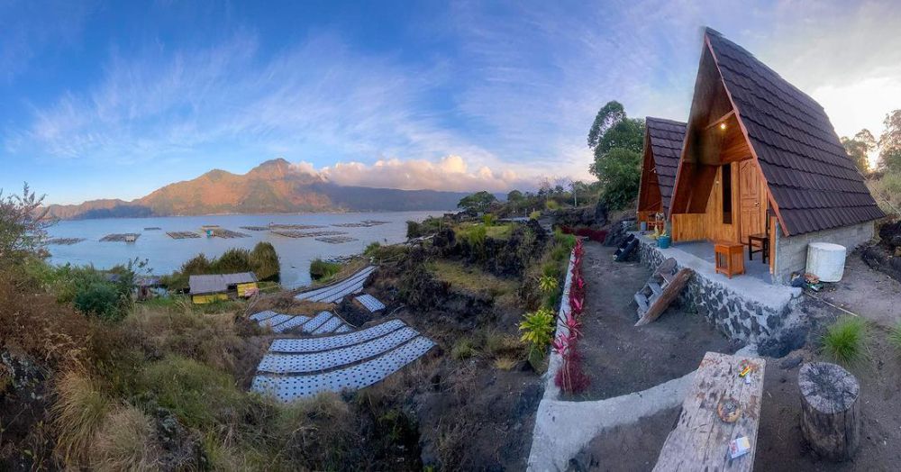 9 Tempat Glamping Di Pinggir Danau Batur Kintamani