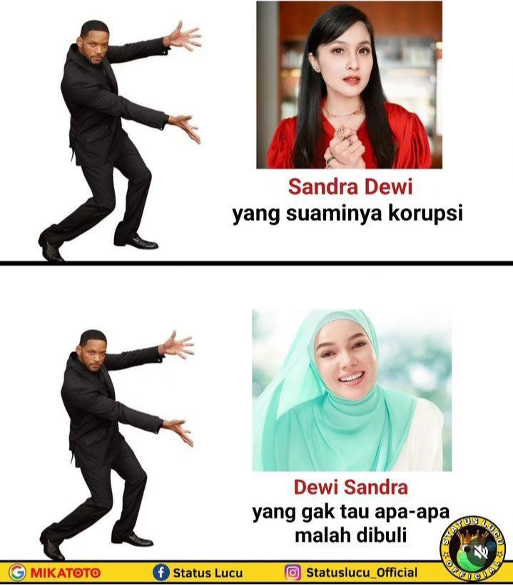 7 Meme Dewi Sandra Ketukar sama Sandra Dewi, Kurang Teliti?