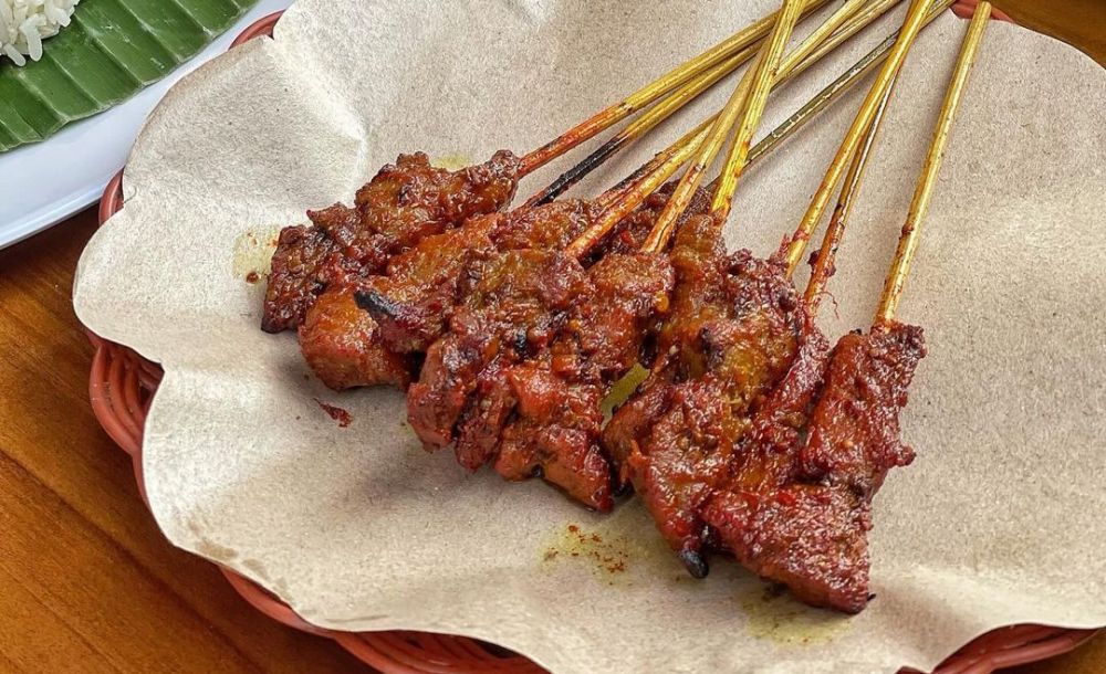 Resep Sate Babi Manis Gurih, Dagingnya Empuk dan Juicy
