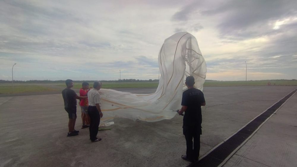 Balon Udara Liar Mendarat di YIA, Polisi Ingatkan Ancaman Pidana