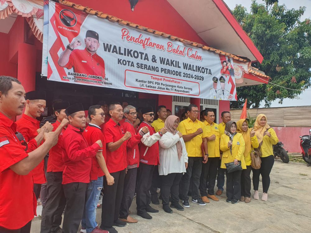 Adik Atut dan Subadri Ikut Penjaringan Calon Wali Kota Serang di PDIP