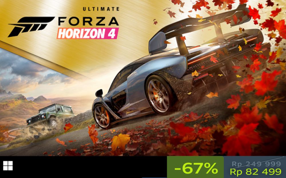 Forza horizon 4 ultimate edition что входит