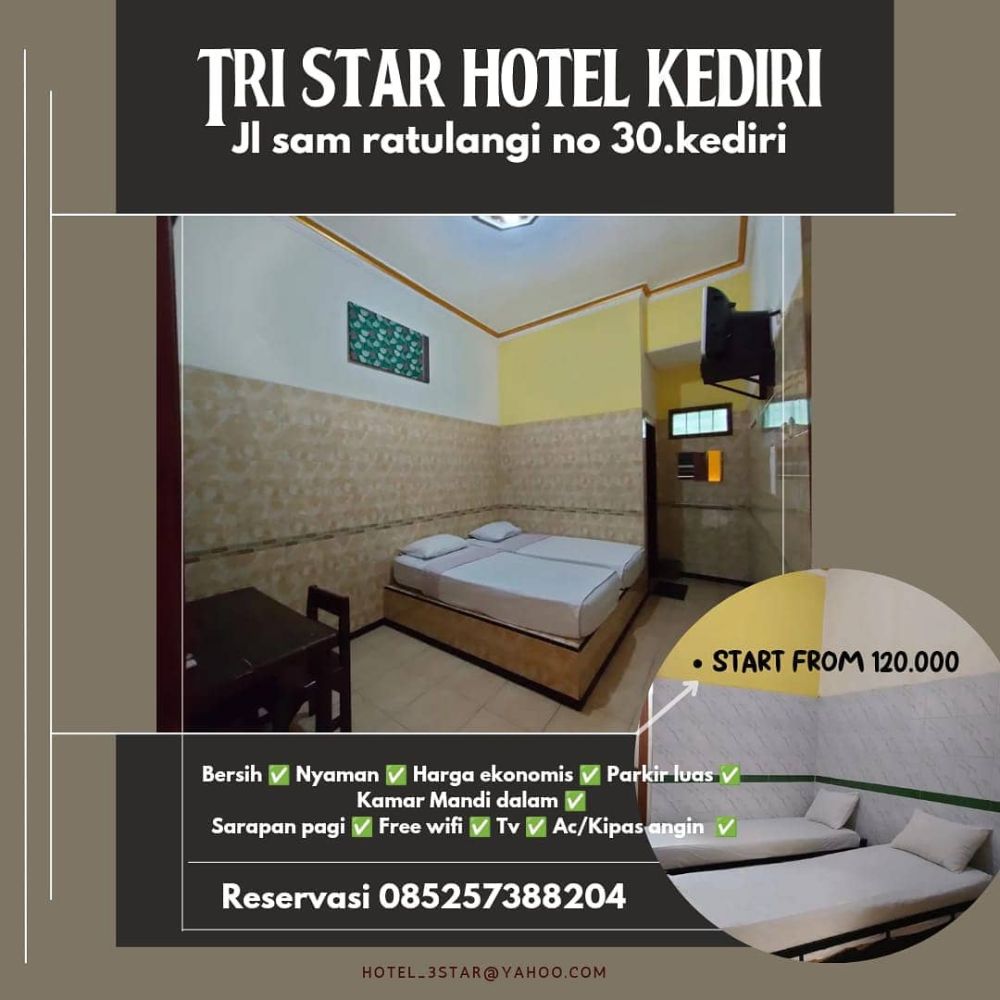 5 Hotel Dekat Bandara Dhoho Kediri, Harga di Bawah Rp500 ribu