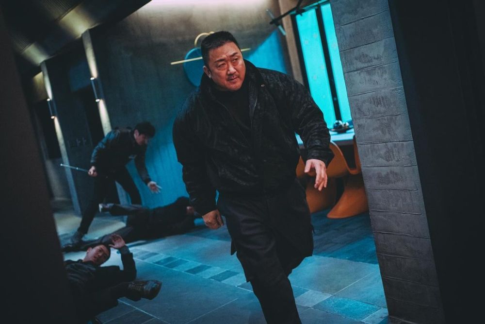 7 Portraits Of Ma Dong Seok In The Film The Roundup: Punishment, Investigating What Case?