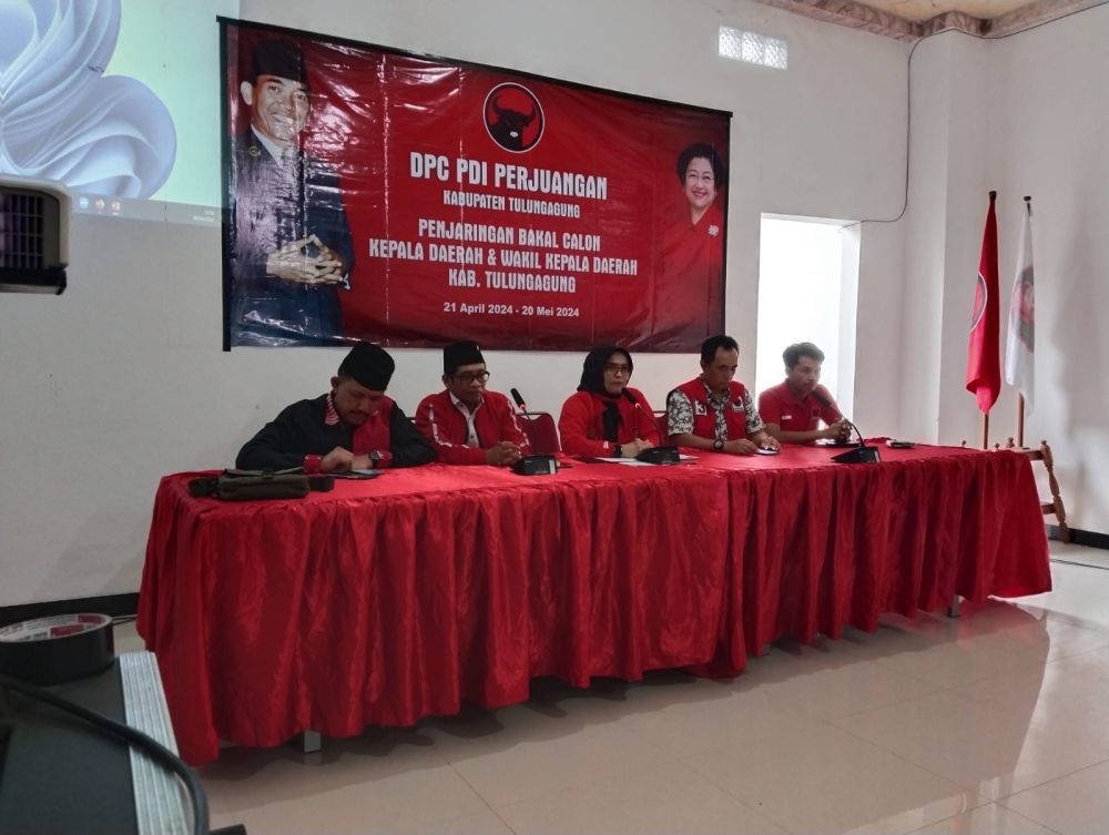 4 ASN Ikut Penjaringan Calon Kepala Daerah PDIP Tulungagung