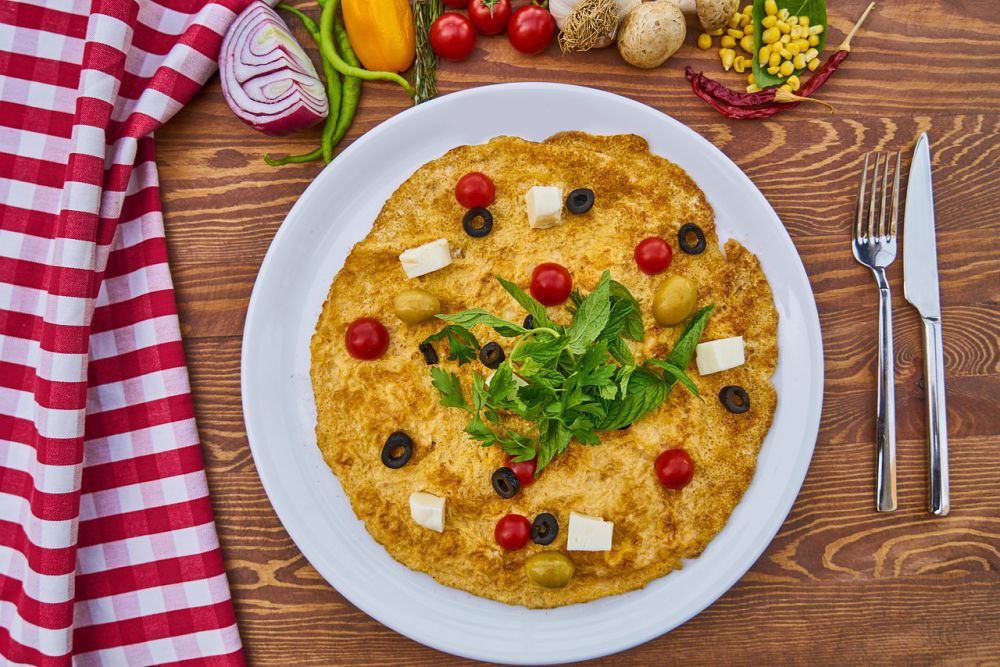 Resep Omelet Telur Asin dan Jamur Truffle, Cara Bikinnya Praktis