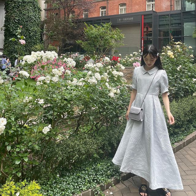 11 Outfit Dress ala Miona Hori yang Bikin Tampilan jadi Lebih Anggun