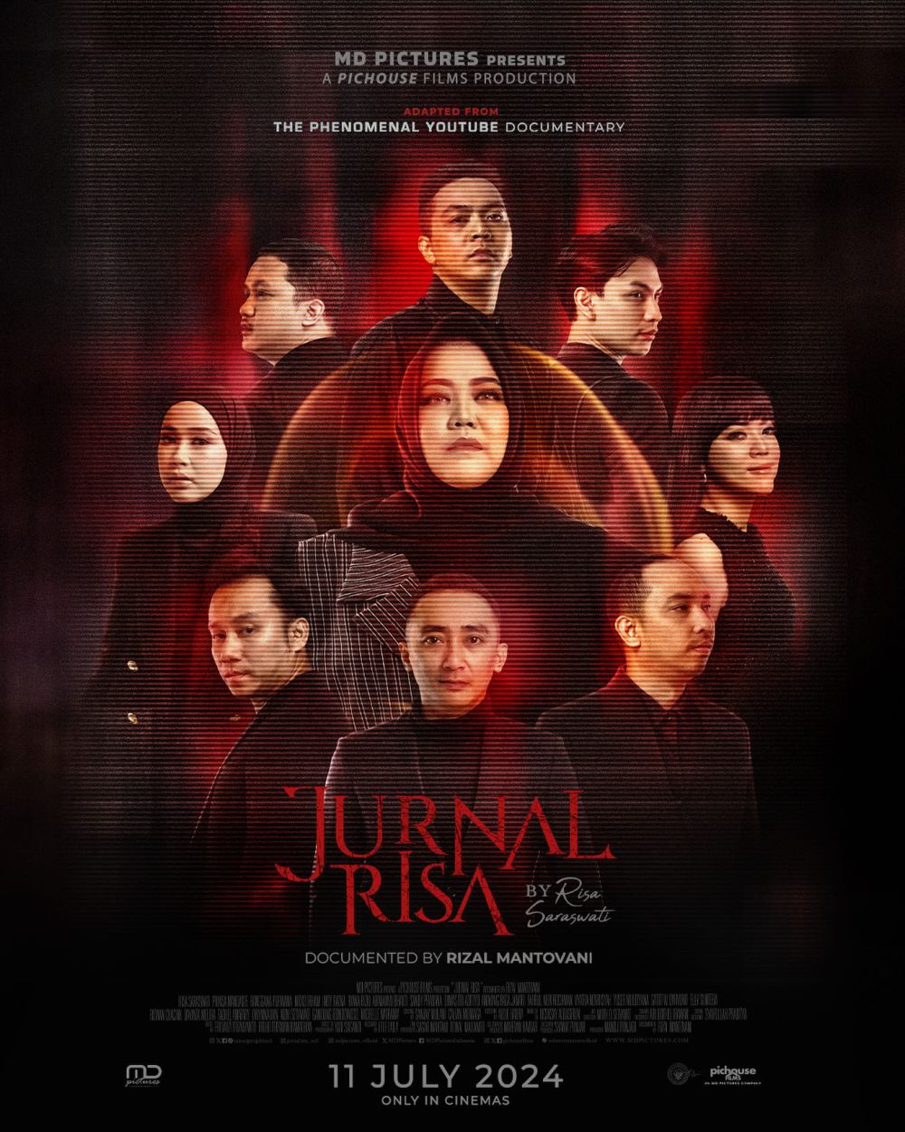 14 Horor Film Indonesia Siap Tayang Paruh Kedua 2024, ada Jurnal Risa!