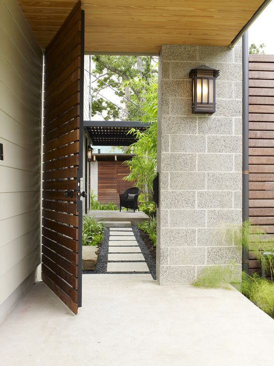 10 Ide Dekorasi Pintu Rumah Minimalis dan Modern, Stunning!