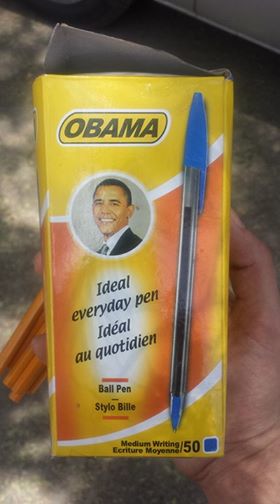 8 Potret Objek KW Gambar Obama Paling Kocak, Ngakak Abis!