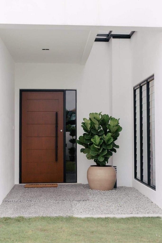 10 Ide Dekorasi Pintu Rumah Minimalis dan Modern, Stunning!