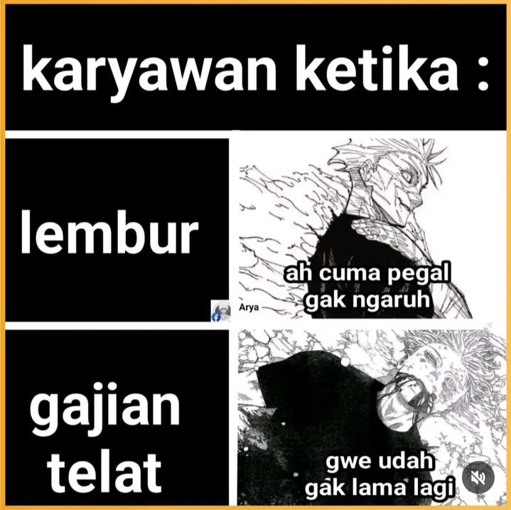 Meme Suka Duka Dunia Kerja