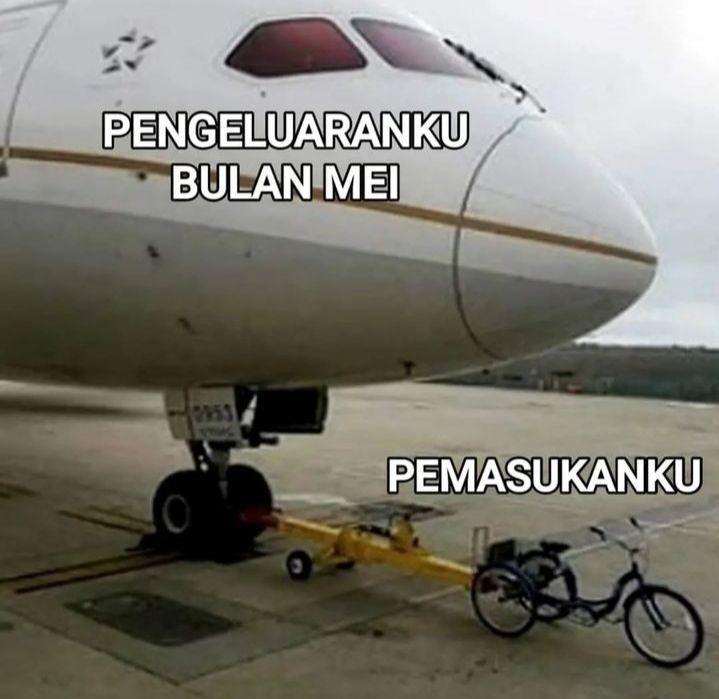 7 Meme Pengeluaran Mei Berasa Boros