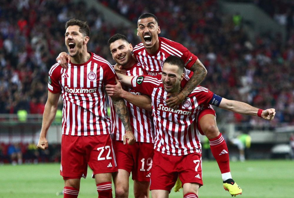 Perjalanan Olympiakos Tembus Final UEFA Conference League 2023/2024