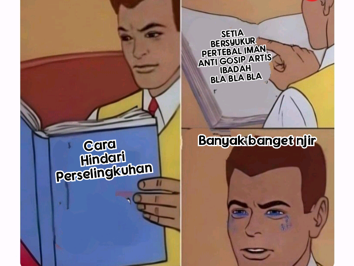 7 Meme Baca Buku Motivasi Kehidupan, Bisa Ngasih Pencerahan?