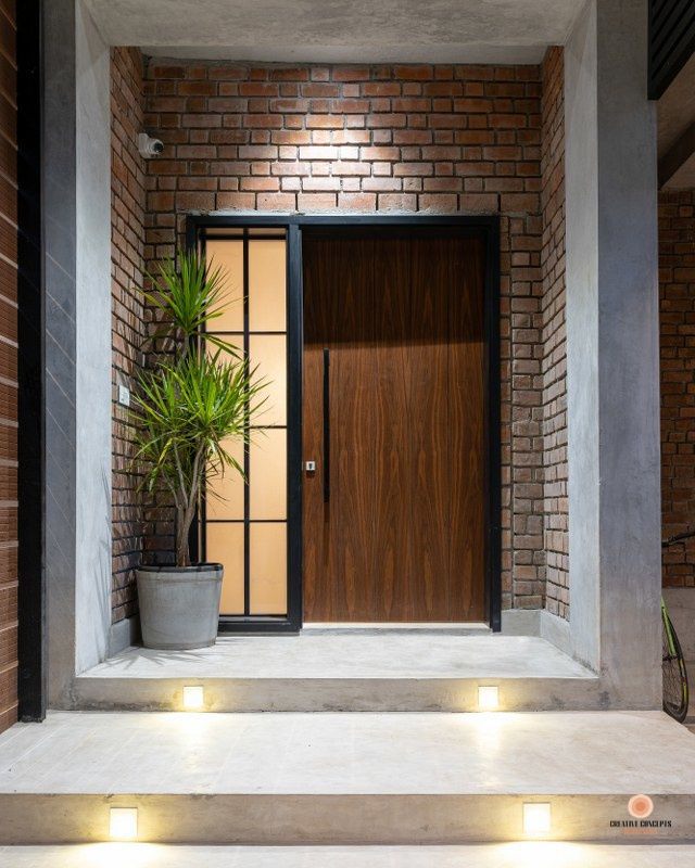 10 Ide Dekorasi Pintu Rumah Minimalis dan Modern, Stunning!