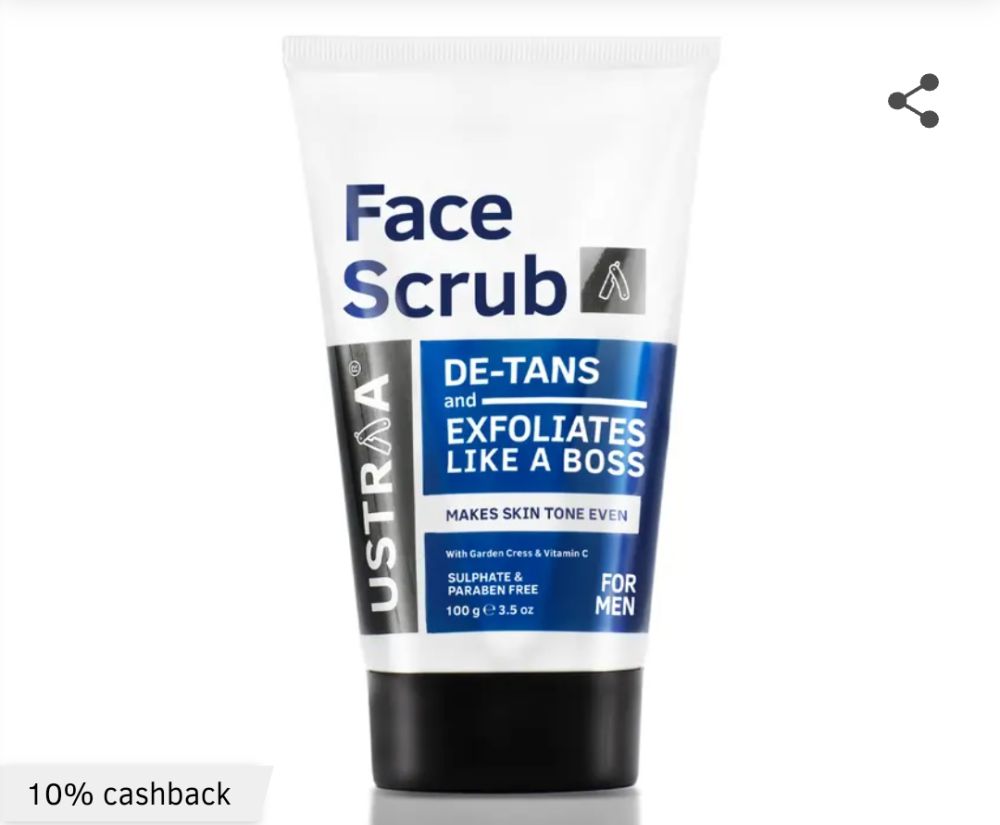 5 Rekomendasi Face Scrub Cowok dengan Butiran Halus