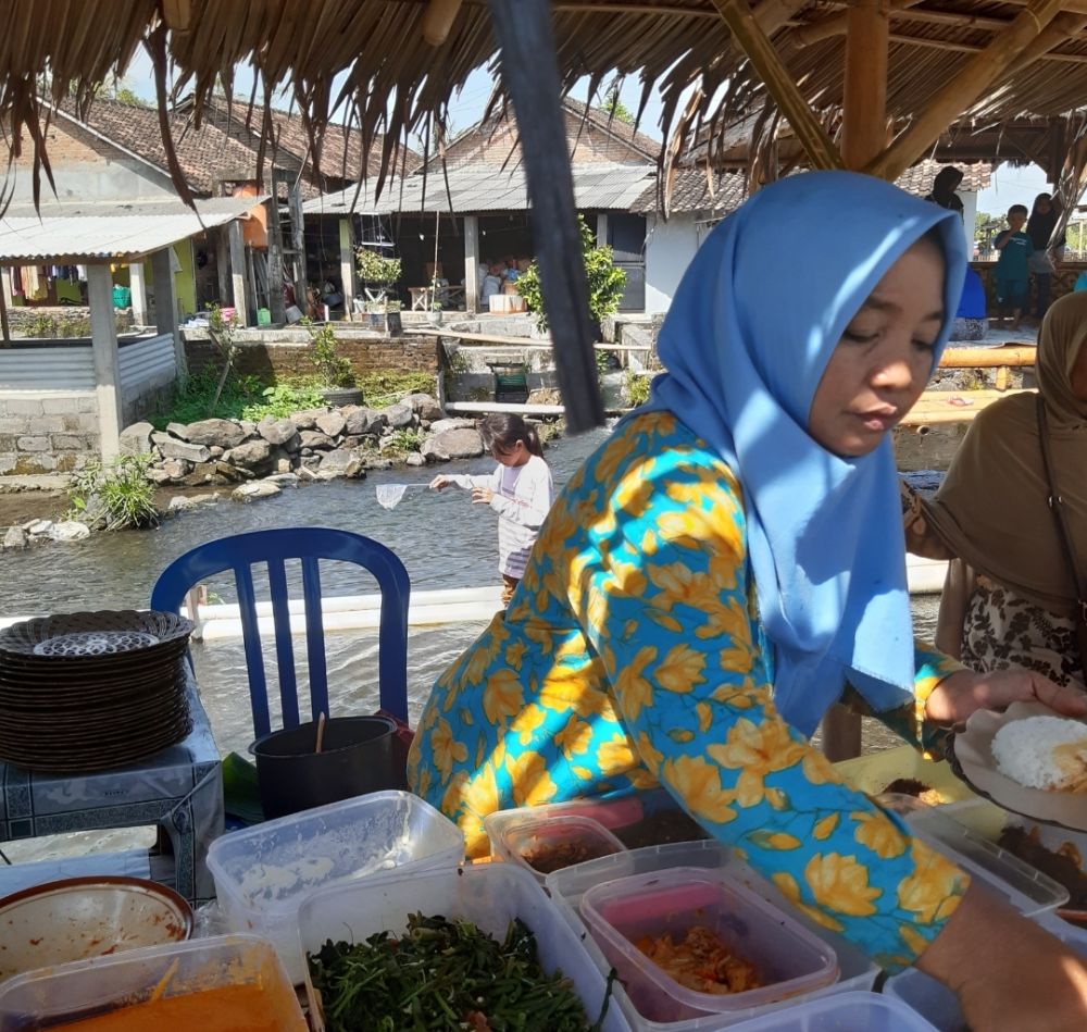 Loka Batari Klaten, Pasar Kuliner Tempo Dulu yang Unik