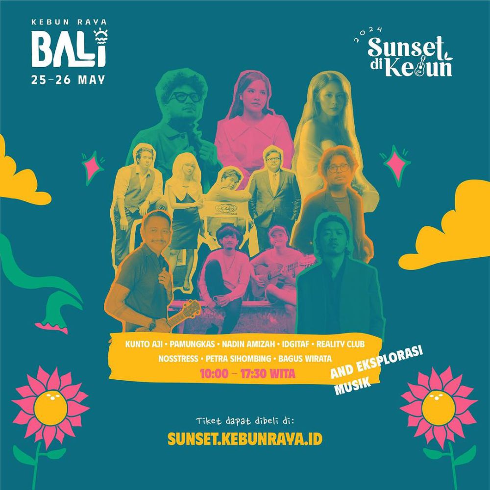 14 Konser Musik di Bali Mei 2024, Buruan Pesan Tiket!