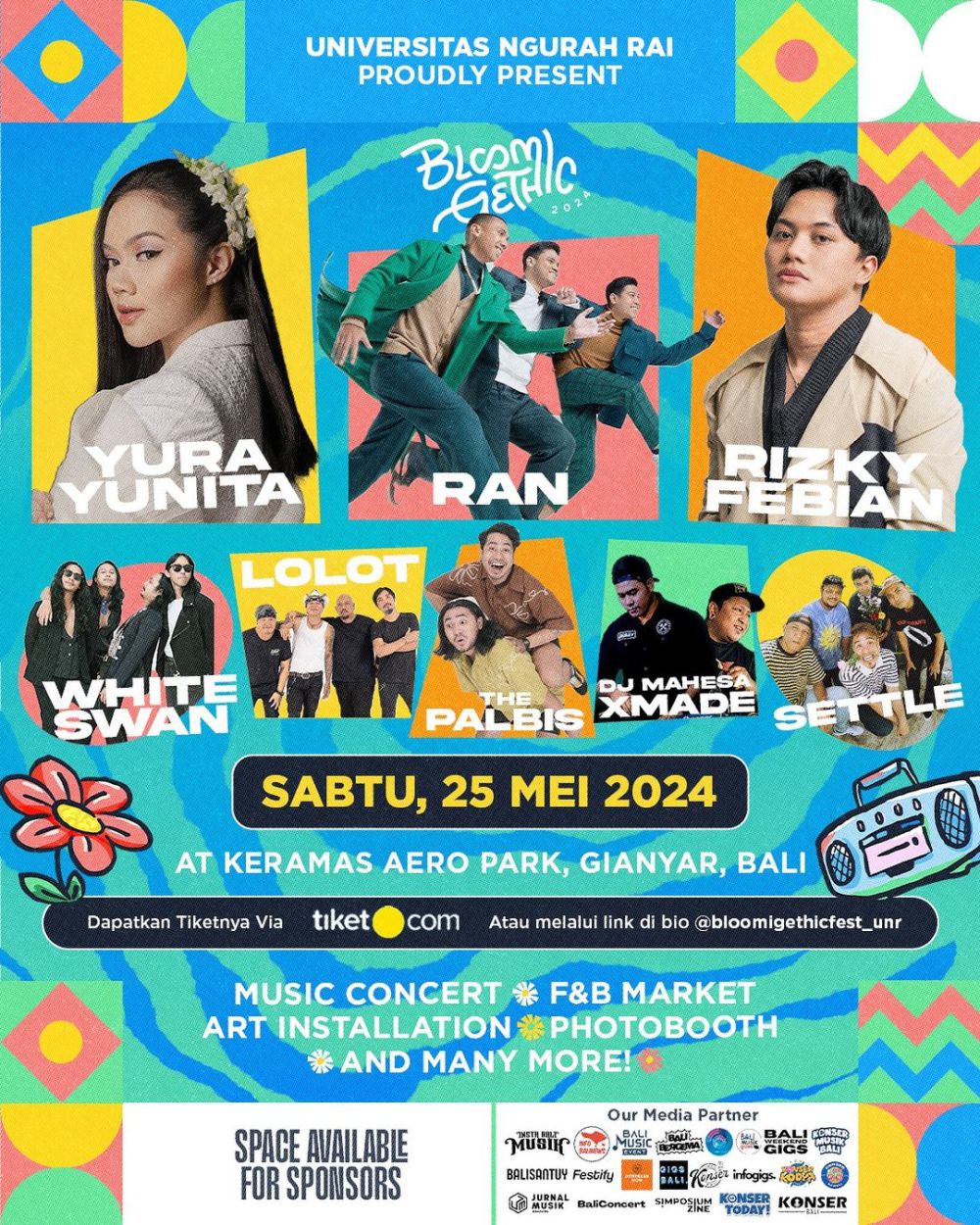 14 Konser Musik di Bali Mei 2024, Buruan Pesan Tiket!