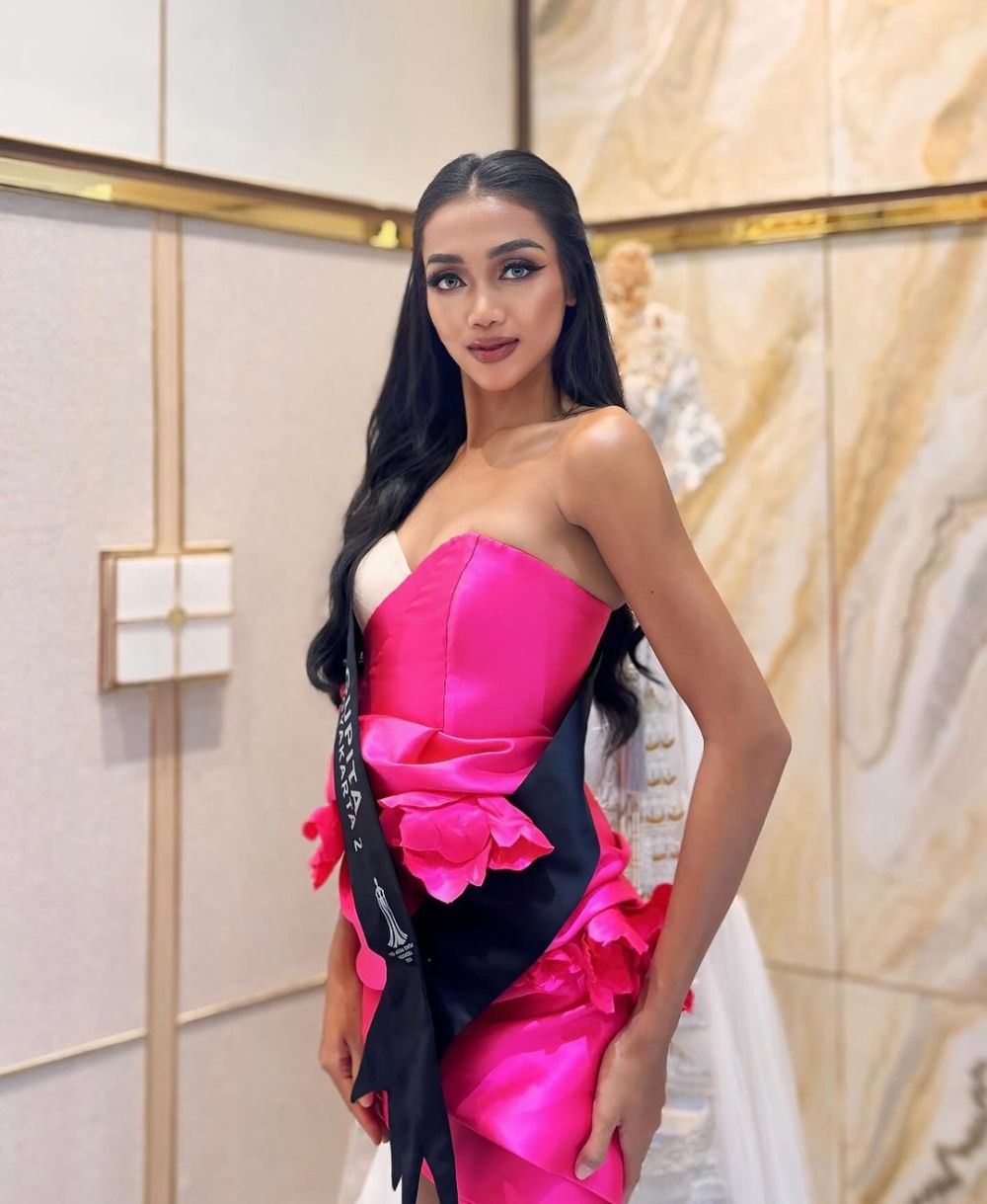7 Potret Anindya Gupita World Top Model Indonesia 2024