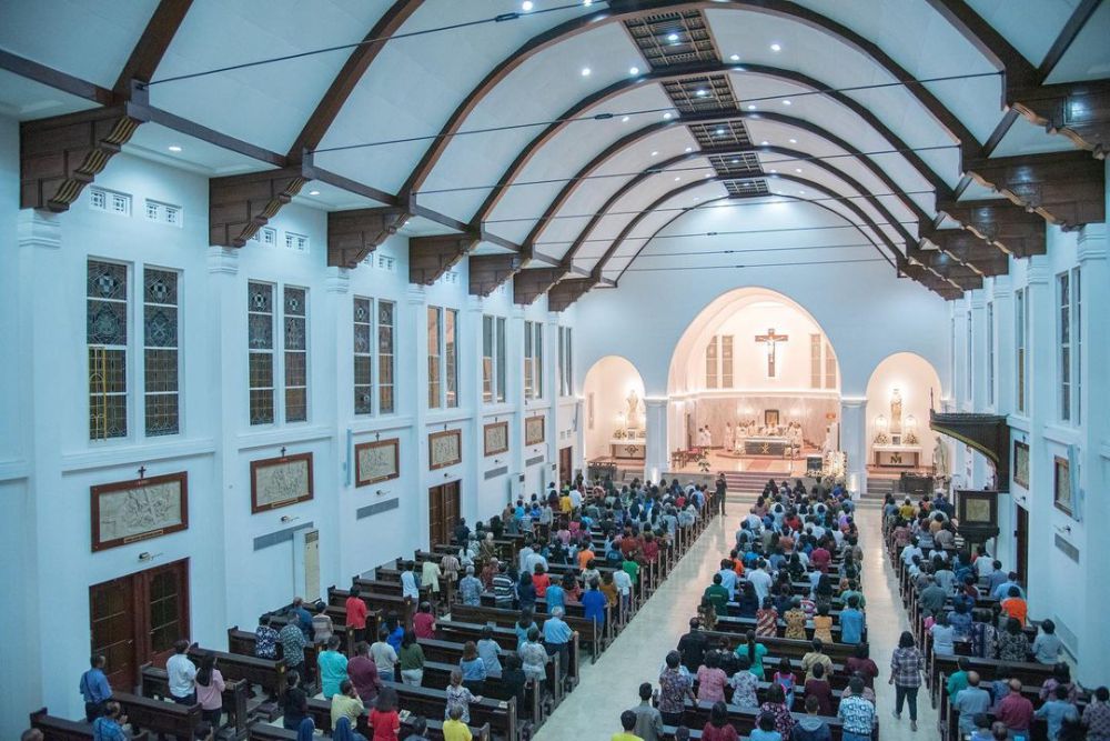 Jadwal Ibadah Hari Kenaikan Yesus Kristus 2024 di Gereja Surabaya